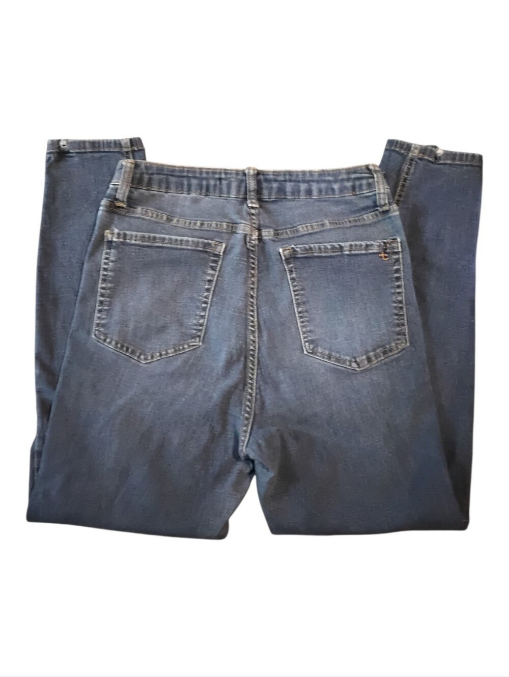 True Craft Women's 90s Retro High Waist Ankle Jeans